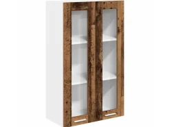 Sale vidaXL Hängeschrank Riga 80 x 31 x 100 cm Holzwerkstoff 884400 Küchenschränke