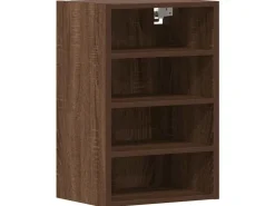 Sale vidaXL Hängeschrank Riga Braun Eichen-Optik 40x29,5x60 cm Holzwerkstoff 854181 Eiche Braun