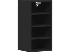 Sale vidaXL Hängeschrank Riga 30x29,5x60 cm Holzwerkstoff 854167 Schwarz