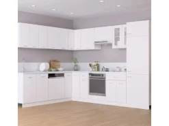 vidaXL Hängeschrank Weiß 80x31x60 cm Holzwerkstoff