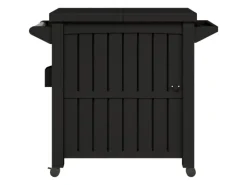 Sale vidaXL 3-in-1 Servierwagen Schwarz Polypropylen Servierwagen