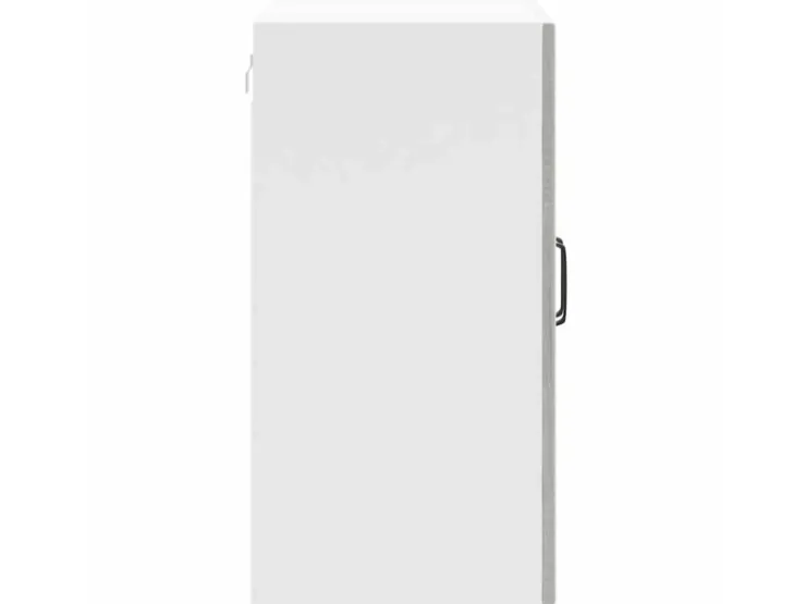 vidaXL Küchen-Hängeschrank mit Glastür Lucca Grau Sonoma Holzwerkstoff 853913