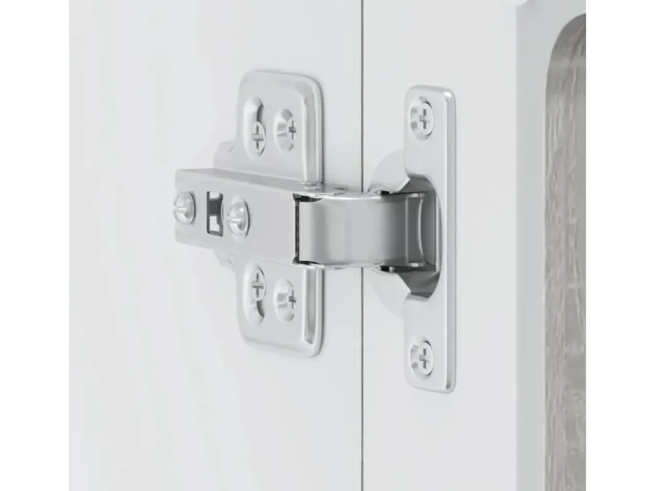 vidaXL Küchen-Hängeschrank mit Glastür Lucca Grau Sonoma Holzwerkstoff 853913