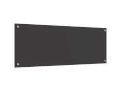 Best vidaXL Küchenrückwand 120 x 50 x 0,6 cm Gehärtetes Glas 42001314 Dunkelgrau
