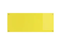 Best vidaXL Küchenrückwand 120 x 50 x 0,6 cm Gehärtetes Glas 42001320 Gelb