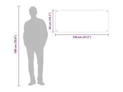 Best vidaXL Küchenrückwand 80 x 60 x 0,6 cm Gehärtetes Glas 42001255 Küchenrückwände