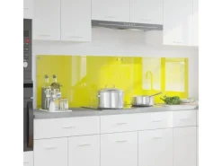 Hot vidaXL Küchenrückwand 2 pcs 90 x 50 cm Gehärtetes Glas 3415477 Küchenrückwände