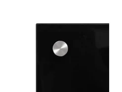Best vidaXL Küchenrückwand 80x40 cm Hartglas 249484 Schwarz