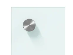 vidaXL Küchenrückwand 70 x 40 cm Gehärtetes Glas 42018008 Weiß