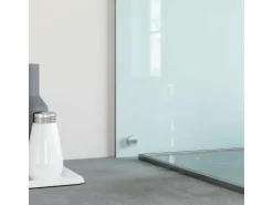 Best vidaXL Küchenrückwand 80x50 cm Hartglas 249455 Weiß