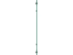 Best vidaXL Küchenrückwand 80x50 cm Hartglas 249455 Weiß