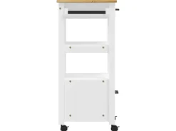 vidaXL Küchenwagen MONZA 48x40x90 cm Massivholz Kiefer Modell 11 Servierwagen
