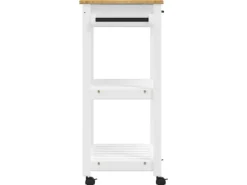 Clearance vidaXL Küchenwagen MONZA 60x40x90 cm Massivholz Kiefer Modell 8 Servierwagen|Küchenregale