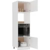 Sale vidaXL Mikrowellenumbauschrank Weiß 60x57x207 cm Holzwerkstoff Vorratsdosen|Küchenregale