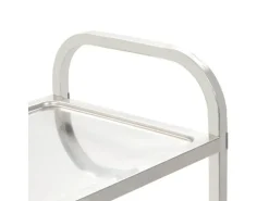 Sale vidaXL 3-Stufiger Servierwagen 95x45x83,5 cm Edelstahl