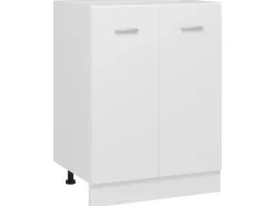 Best vidaXL Unterschrank Weiß 60x46x81,5 cm Holzwerkstoff