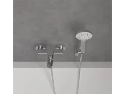 Villeroy & Boch Einhebelmischer<Einhebel-Badewannenarmatur O.novo in Chrom