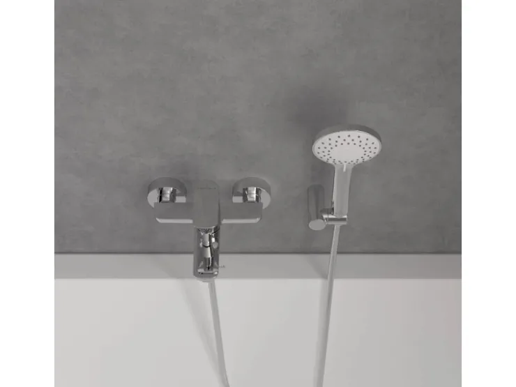 Villeroy & Boch Einhebelmischer<Einhebel-Badewannenarmatur O.novo in Chrom