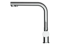 Best VIZIO NIEDERDRUCK 3 Wege Wasserhahn Küchenarmatur Edelstahl Massiv 360° Schwenkbarem L Auslauf Hochglanz Poliert Ersatzteile Küchenarmatur|Einhebelmischer