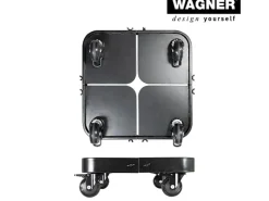 Wagner design yourself Töpfe<Wagner design Pflanzenroller Sun City 0816 Schwarz