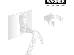 Hot Wagner Sockelverstellfuß Justierbar L 115-185 mm Schwarz 4 Stück Küchenschränke