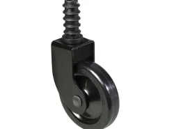 Wagner design yourself Servierwagen<Wagner Teewagenrolle mit Stift + Hülse Tragkraft 25 kg Schwarz Ø 50 mm