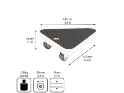 Outlet Wagner Transporthilfe Tragkraft 100 kg Dreieckig 14 cm Pappel FSC®