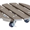 Discount Wagner WPC Pflanzenroller GH 0536 Ø 29 cm Taupe FSC® Töpfe