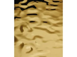 Best WALLFACE 27823 OCEAN Gold Wandpaneel in Metall-Optik Spiegelnd Gold 2600 mm x 1000 mm x 8,24 mm 2,6 m2 Gold
