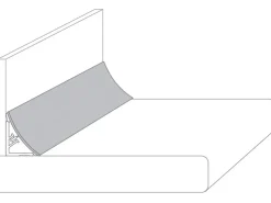 Best Wandabschlussleiste Plus 59 cm x 3 cm Kiefer Rustikal (KIR967 IN)