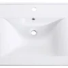 Clearance Waschbecken Rave 70 cm Weiß Einhebelmischer