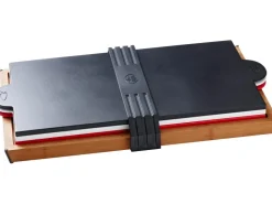 Best Weber Bambus Schneidebrett 50 x 32 cm inkl. 3 Vinyl Auflagen