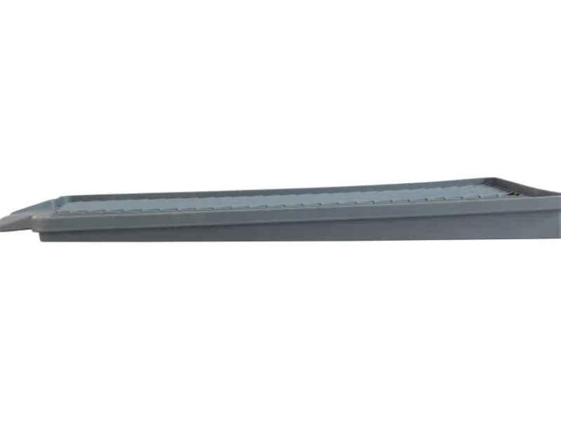 Best Abtropfmatte Linea 40 cm x 3 cm x 30 cm Grau Küchenhelfer
