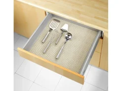 Wenko Küchenhelfer<Anti-Rutsch-Matte Beige 150 x 50 cm zuschneidbar