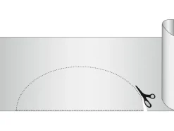 Wenko Küchenhelfer<Anti-Rutsch-Matte Noppen Zuschneidbar 150 cm x 50 cm Weiß