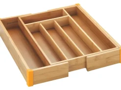 Wenko Besteckkästen<Besteckkasten Bambus Ausziehbar 25,7-38,5 cm x 5,1 cm x 35,7 cm