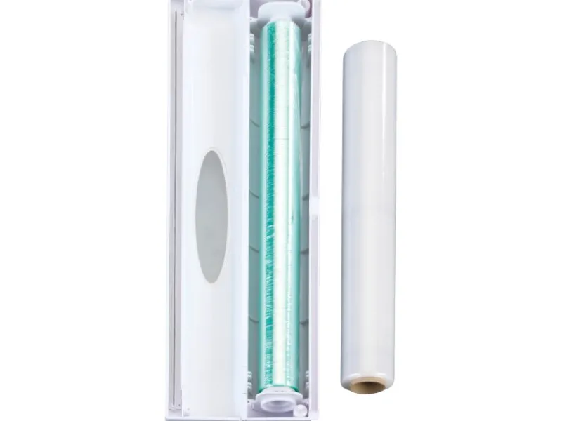 Clearance Folienspender Perfect Cutter 1Click Weiß Küchenhelfer