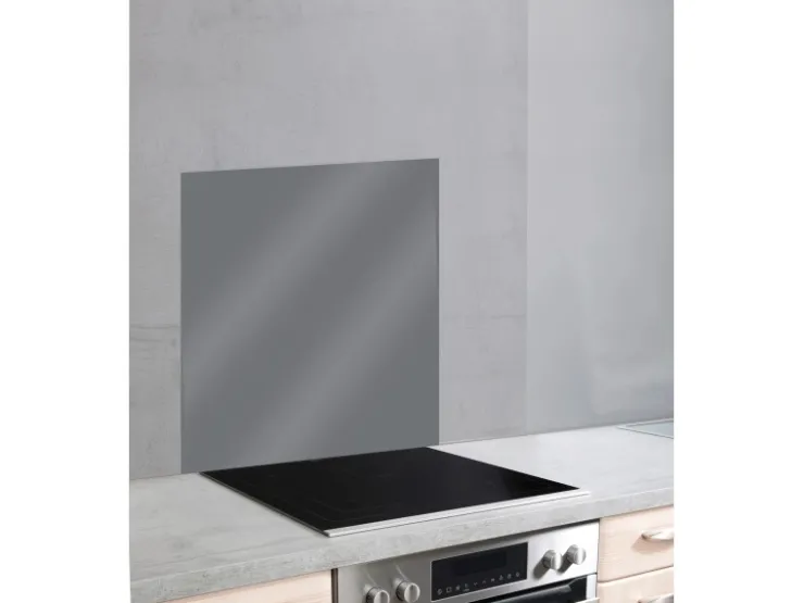 Discount Wenko Glasrückwand 60 cm x 70 cm Grau