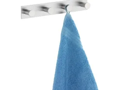 Best Wenko Hakenleiste Celano Quadro mit 4 Haken Edelstahl Rostfrei