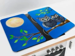 Sale Wenko Herdabdeckplatte Universal 2er Set Eule