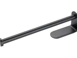 Clearance Wenko Küchenrollenhalter Nio Selbstklebend 27,5 cm x 4,5 cm x 7 cm Schwarz