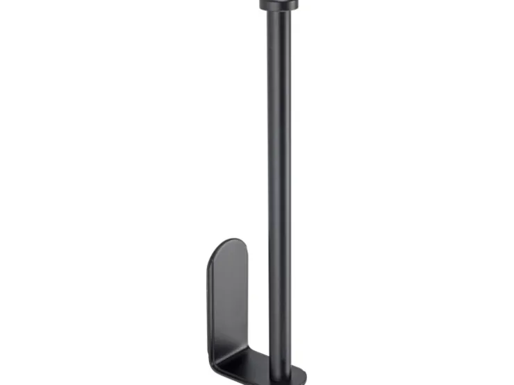 Clearance Wenko Küchenrollenhalter Nio Selbstklebend 27,5 cm x 4,5 cm x 7 cm Schwarz