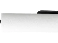 Clearance Wenko Küchenrollenhalter Nio Selbstklebend 27,5 cm x 4,5 cm x 7 cm Schwarz