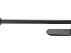 Clearance Wenko Küchenrollenhalter Nio Selbstklebend 27,5 cm x 4,5 cm x 7 cm Schwarz