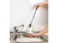 Discount Silikon Flaschenbürste 38 cm Anthrazit Küchenhelfer