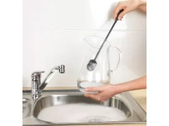 Discount Silikon Flaschenbürste 38 cm Anthrazit Küchenhelfer