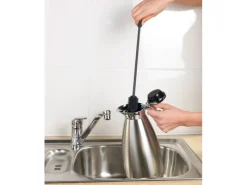 Discount Silikon Flaschenbürste 38 cm Anthrazit Küchenhelfer