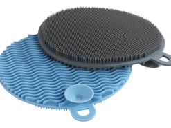 New Silikon Spülschwamm Soft 2er-Set Pfannen|Küchenhelfer
