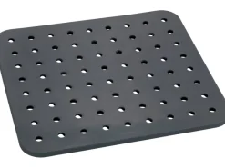 Discount Spülbeckeneinlage Kristall Eckig 27,5 cm x 1 cm x 31 cm Grau Küchenhelfer