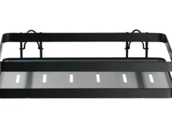 Wenko Küchenregale|Vorratsdosen<Universalregal Gala 6 cm x 25 cm x 12 cm Schwarz